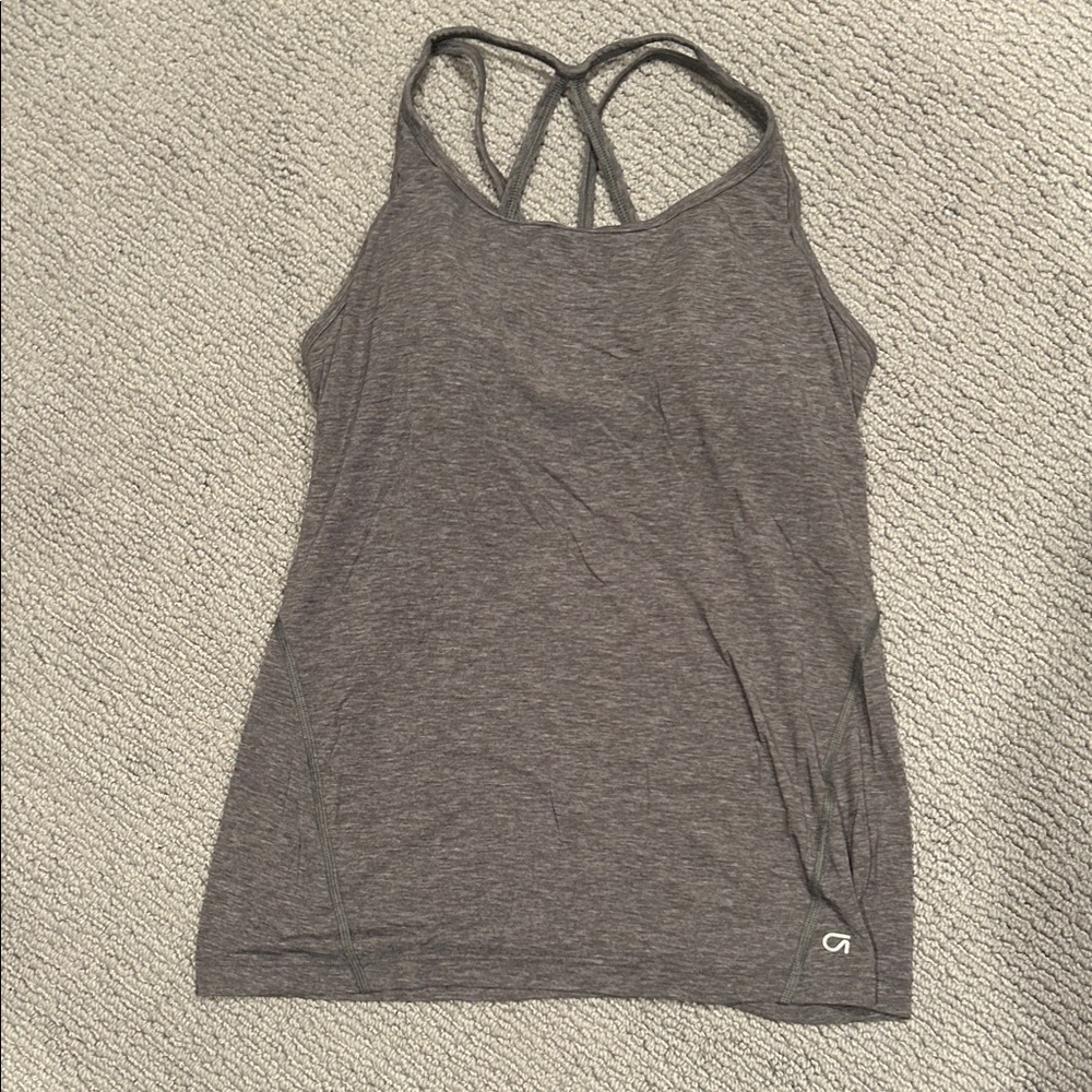 GAP Heather Gray activewear tank